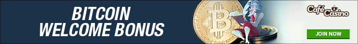 Caf� Casino - Bitcoin Welcome Bonus